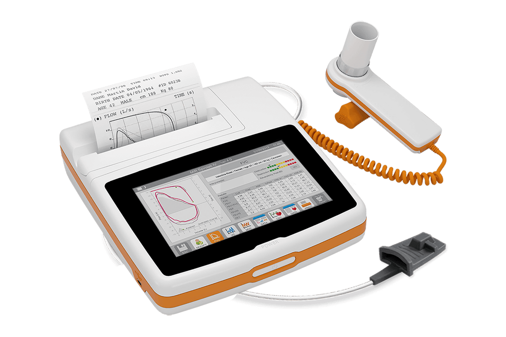 All-in-one desktop spirometer